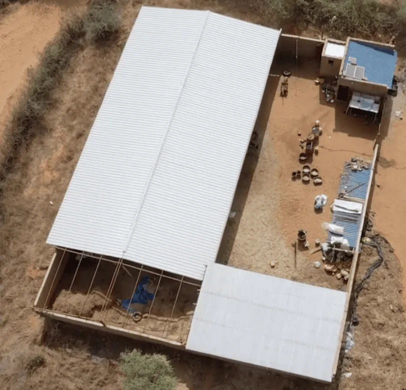 Étables de la ferme LBS – plateau technique de formation de Techniciens Supérieurs d'Élevage, Saint-Louis, Sénégal